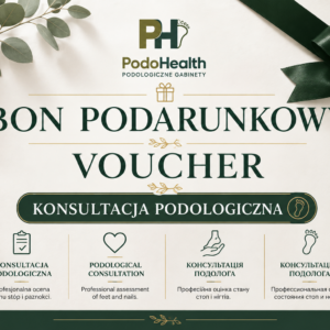 Bon Podarunkowy Konsultacja podologiczna